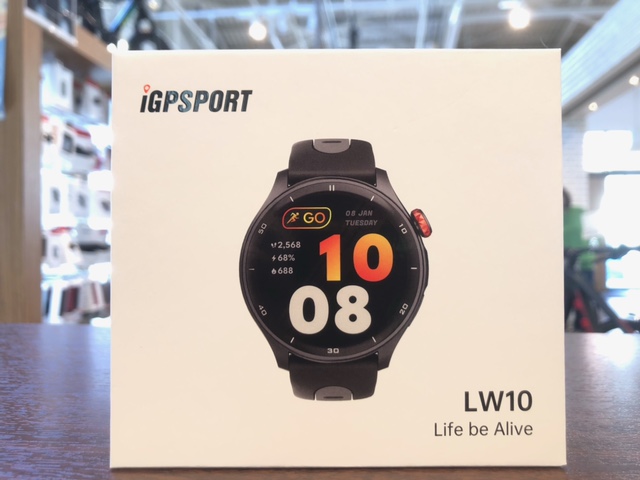 スマートウォッチ「IGPSPORT　LW１０」買いました！